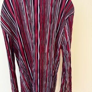 Apt. 9 Women's Striped Skirt - Red and Black